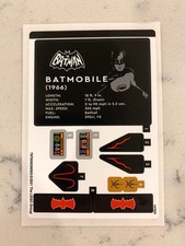 LEGO STICKER SHEET for 76188 Batman Classic TV Series Batmobile, New  Genuine 