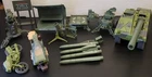 Hasbro Vintage GI Joe ARAH Incomplete Vehicle And Playset Lot