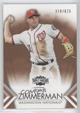 2012 Topps Triple Threads Sepia 310/625 Ryan Zimmerman #33
