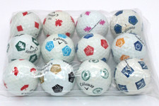 12 Callaway Assorted Custom Truvis 4A Quality Used Golf Balls