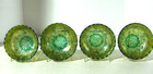Antique Carnival Glass Imperial "Grape Variant"   Set Of 4 Berry Bowls