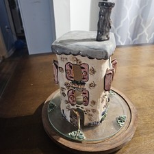 Vintage Blue Sky Clayworks Przytulny domek Heather Goldminc 