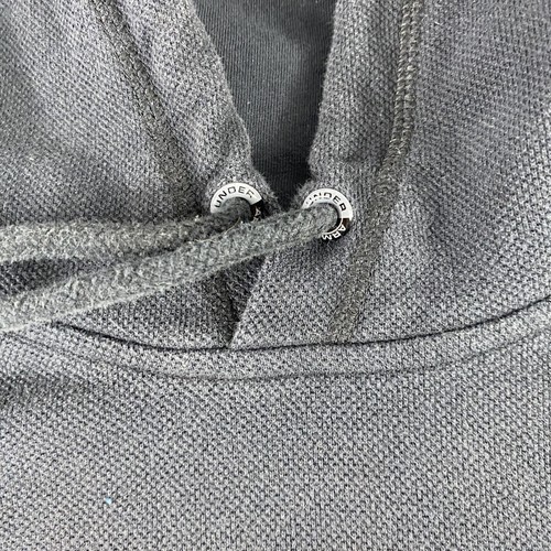 Under Armour IMG Academy Hoodie Fleece Mens Small Black Gray Blue Sweatshirt - Picture 3 of 10