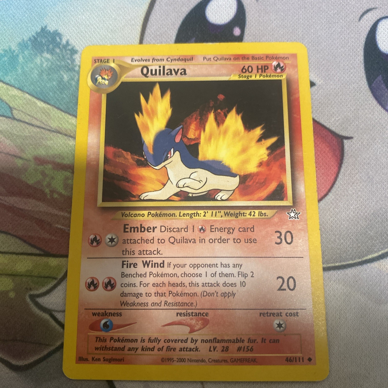 Quilava 46/111 Neo Genesis Regular