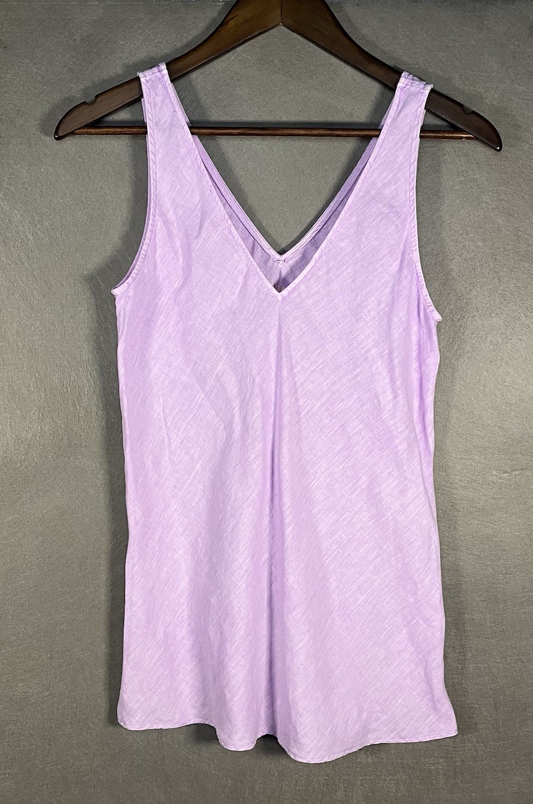 Lilly pulitzer Lilac Florin Linen V Neck Tank Top Women’s XS