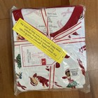 Pottery Barn Elf on the Shelf Pajamas Adult Large Organic Cotton Holiday NWT
