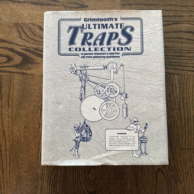 OSR- Grimtooth's Ultimate Traps Collection- Goodman Games Hardcover Book