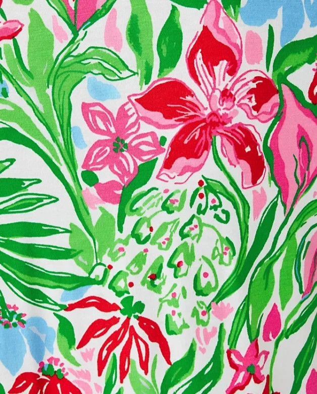 NWT Lilly Pulitzer Hayes Dress in Multi Glowing Gardens , Choose Size...