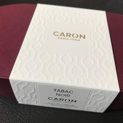 Caron Tabac Noir Eau de Parfum 30ml perfume fragrance with Box made in France