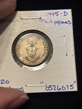 Circulated 1945 Year Philippine Coins for sale | eBay