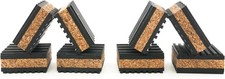 Sound Isolation Pads. Cork Pads for Speakers to Improve Sound and Reduce Vibr...