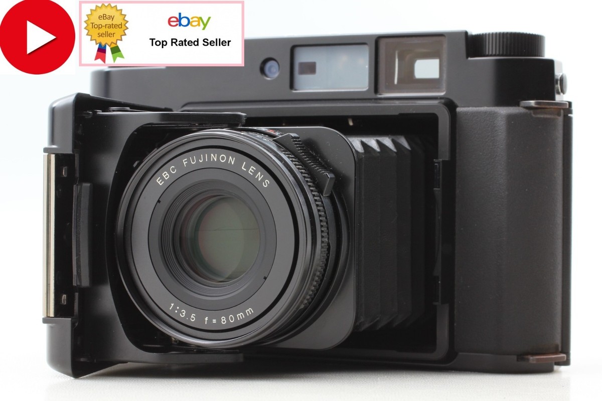 Near MINT+++ ] Fujifilm GF670 Black 6x6 6x7 Medium Format Film