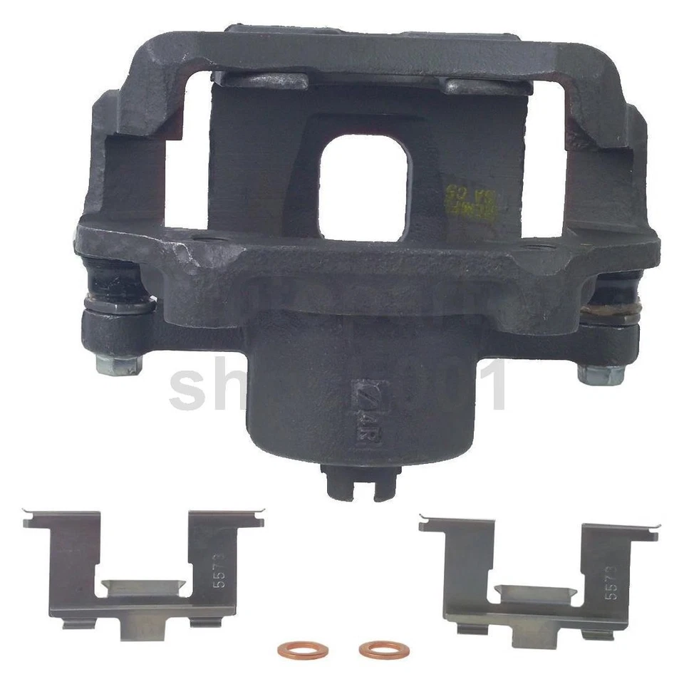 Par de pinças de freio dianteiras para motorista passageiro compatível com 1987 1988 1989 Nissan D21 - Imagem 4 de 4