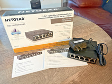 NETGEAR GS305300PAS 5 Port Gigabit Ethernet Unmanaged Switch