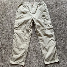 5.11 Tactical Pants Tan Taclite Pro Ripstop Cargo Army Pants 74273 Mens 36 x 30
