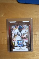2010 Topps - Nfl Draft 75th Anniversary Gale Sayers #75DA-18