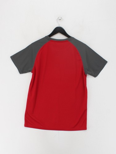Camiseta básica Mountain Warehouse para mujer M roja 100 % poliéster - Imagen 5 de 5