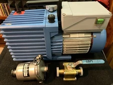 Vacuubrand RZ 5 Rotary Vane Vacuum Pump Plus Accessories