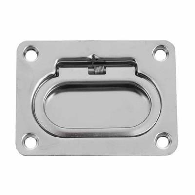 1 Stück Edelstahl Pull Flush Lift Ring abschließbar Niederhalter Klemme Boot Zubehör
