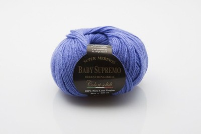 30 % Rabatt: Garn aus Italien Merino extrafein: Baby Supremo, 50 g Knäuel, Fb 11