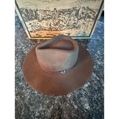 Tecovas The Belle Wool Cowgirl Hat Medium Brown Felt Fedora 