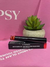 MAC COSMETICS Shot Of Colour Lip Oil in Flash Me Brand New In Box
