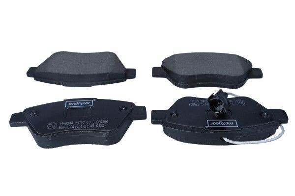 Plaquettes de frein céramique MAXGEAR 19-0514 haute performance Alfa Romeo