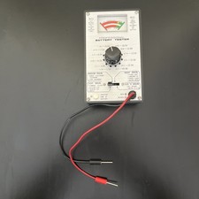 Vintage Analog Professional Battery Tester 1.5V - 45.0V Works Great