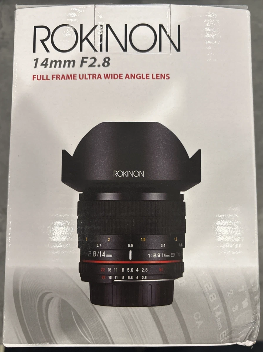 ROKINON f/2.8 Camera Lenses 14mm Focal for sale | eBay