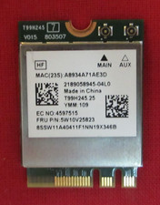 ORIGINAL INTEL DUALBAND 7265NGW WIFI CARD 5W10V25823