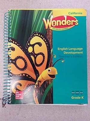 California Wonders for English - Spiral-bound, by Diane August; Jana - Very Good