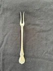 Towle Old Master Sterling Silver Pickle Fork 6" 2-Tine Cocktail Olive