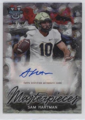 2023 Bowman U Bowman Masterpieces 16/75 Sam Hartman #BMA-SH Auto 0c3