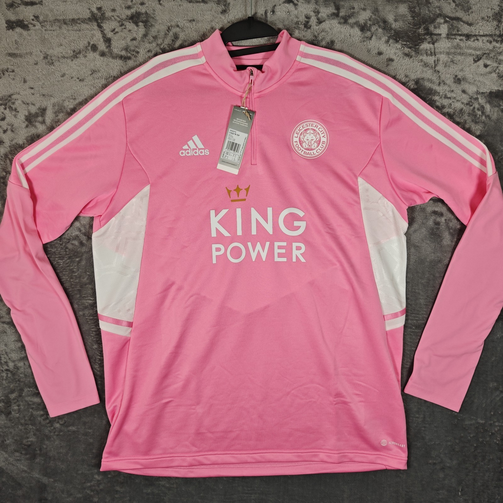 Leicester City 2024/2025 1/4 Zip Football Long Sleeve Training Top *BNWT* XL