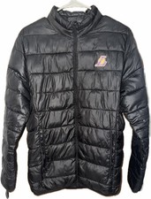 Los Angeles Lakers Puffy Jacket Black Women Size Medium