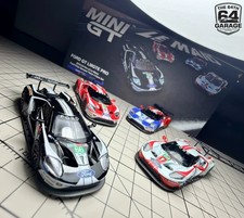 MINI GT 1/64 Ford GT 2019 Le Mans LMGTE PRO 4 Cars Set Limited 3000 Diecast