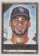 2020 Topps Gallery Wood Jesus Tinoco #22 uu6