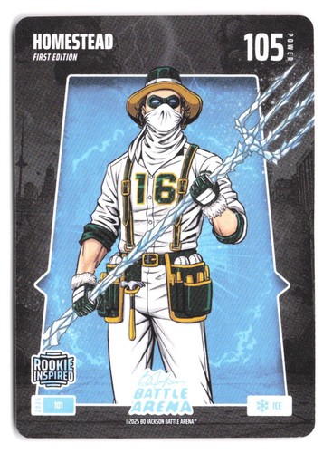 2026 Bo Jackson Battle Arena Nick Kurtz #101 Homestead Ice First Edition RC