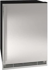 U-Line UHRF124SS01A 24 Inch Compact Refrigerator-Freezer Under Counter #6951