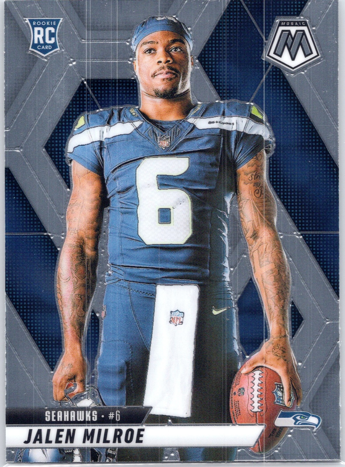 2025 Panini Mosaic #283 Jalen Milroe Seattle Seahawks