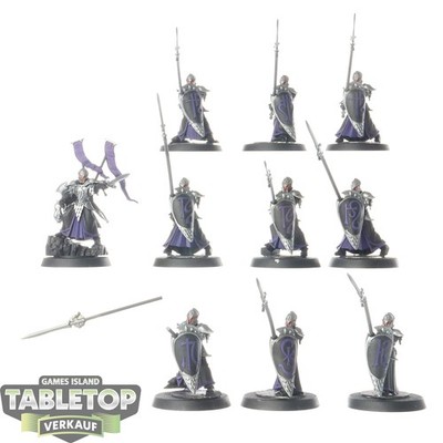 Lumineth Realm Lords - 10 Vanari Auralan Wardens - teilweise bemalt