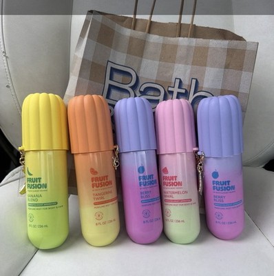 Bath & Body Works Fruit Fusion Body MIST Bundle Of (5)