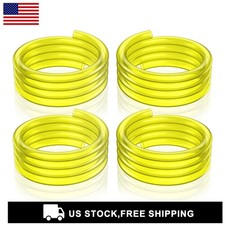 4 Size Gas Fuel Line Hose Tubing 4 Ft. Each For Small Engine Chainsaw Lawn Mower
