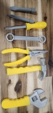 9 Piece Toy Tool Set for Kids Pretend Play Tools Toy Set