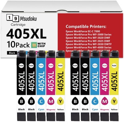 Druckerpatronen für Epson 405XL WF3820 WF3830 WF4820 WF4830 WF7830 WF7840 WF7835