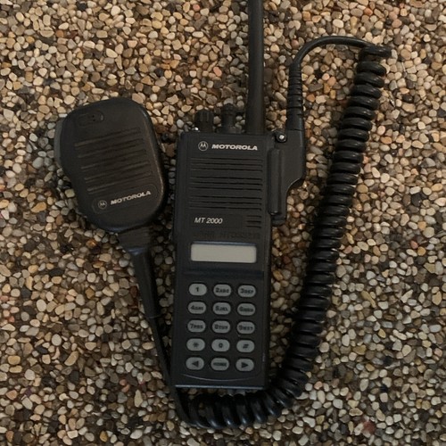 Motorola MT2000 VHF & Mic Engraving On Front - Afbeelding 3 van 6