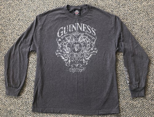 Guinness Men's Extra Large XL Gray Long 