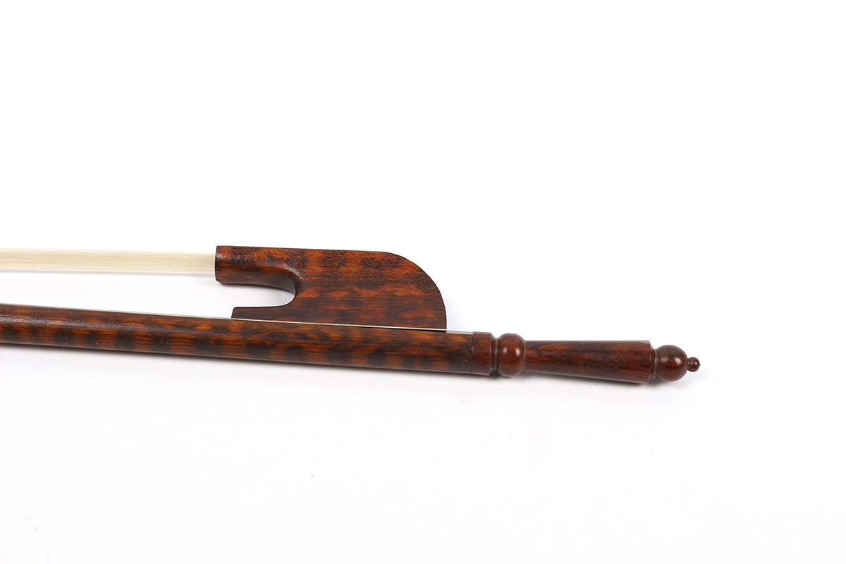1pcs 4/4 Snakewood Violin Bow Baroque Bow Straight High Quality Bow