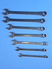 Snap on GOEX 7 Piece 12 PT Wrench Set Industrial Finish 7/8 TO 3/8