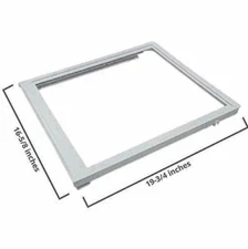 Upper Crisper Pan Cover For Frigidaire FFHS2611PFBA FFSS2615TE0 FFSS2614QS0 NEW